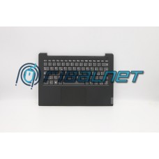 Top Cover com Teclado Black Onix Lenovo IdeaPad S340-14IWL com Backlight, sem Fingerprint layout Italiano